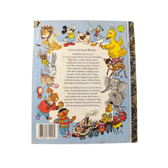 Big Bird Brings Spring to Sesame Street a Little Golden Book Hardcover - Picture 2 of 7